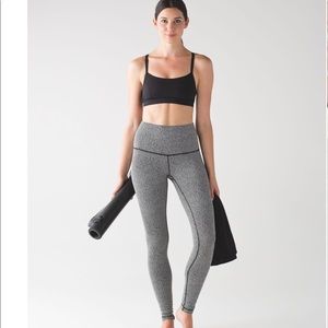 Lululemon high rise, full length wunder under